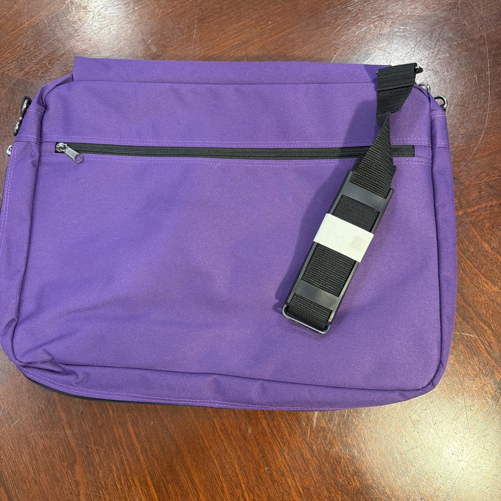 Travel Crossbody Laptop School Bag Purple – See Description