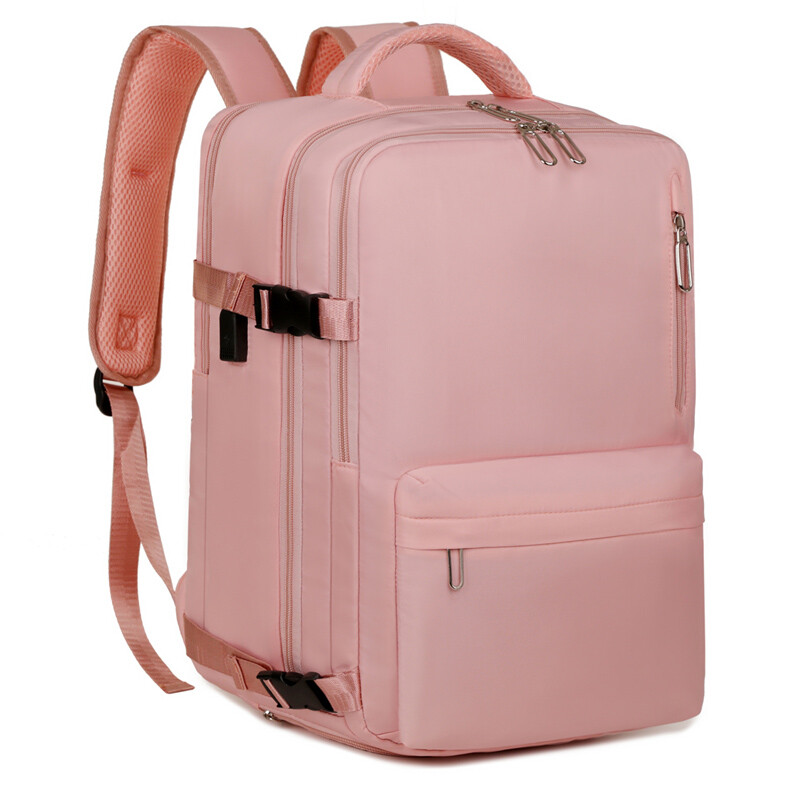Men’s Travel Backpack Carry On Large Capacity Waterproof Shoulder Bag USB Laptop