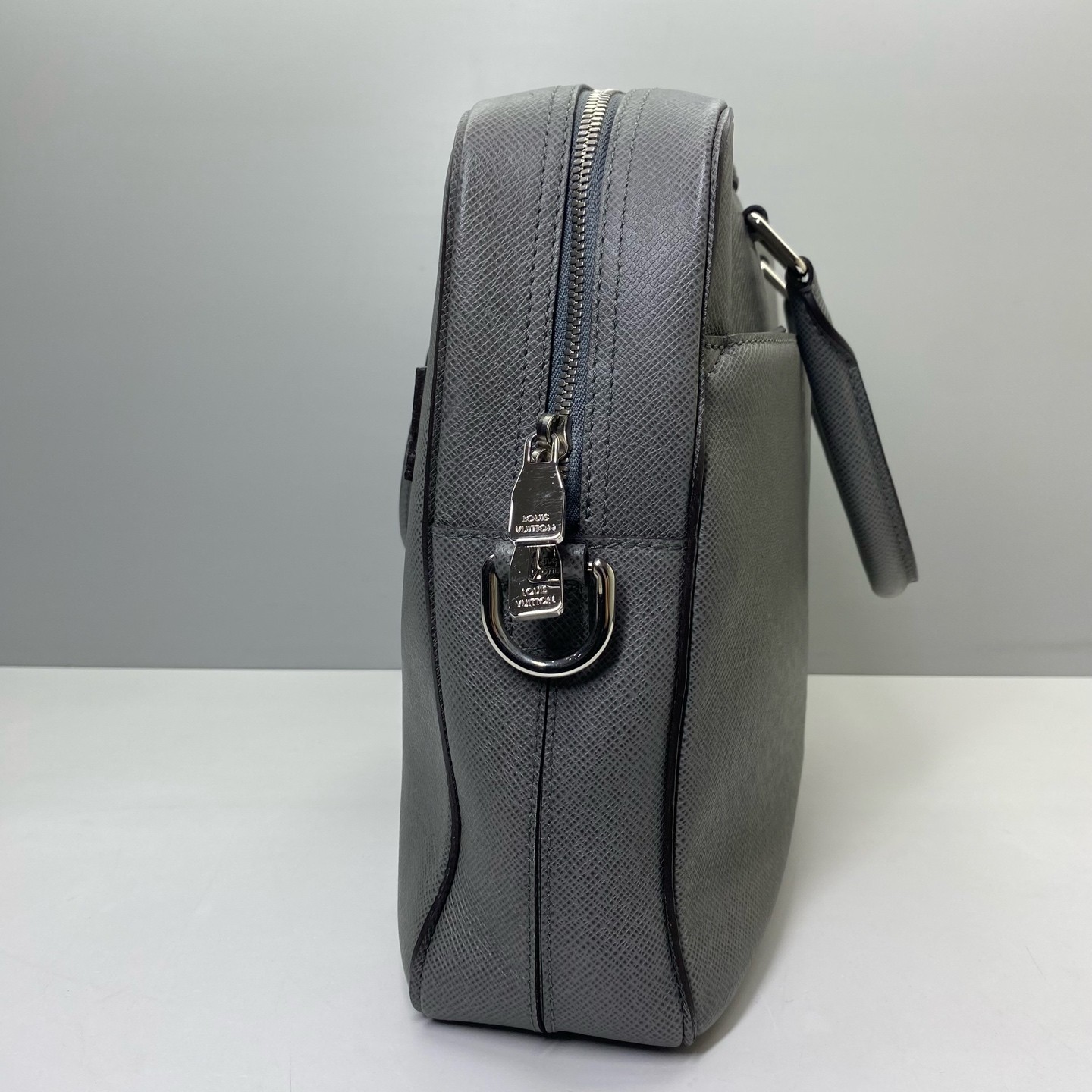 Louis Vuitton Pre-Owned Authentic Briefcase Grey 39x28x9cm Cowhide