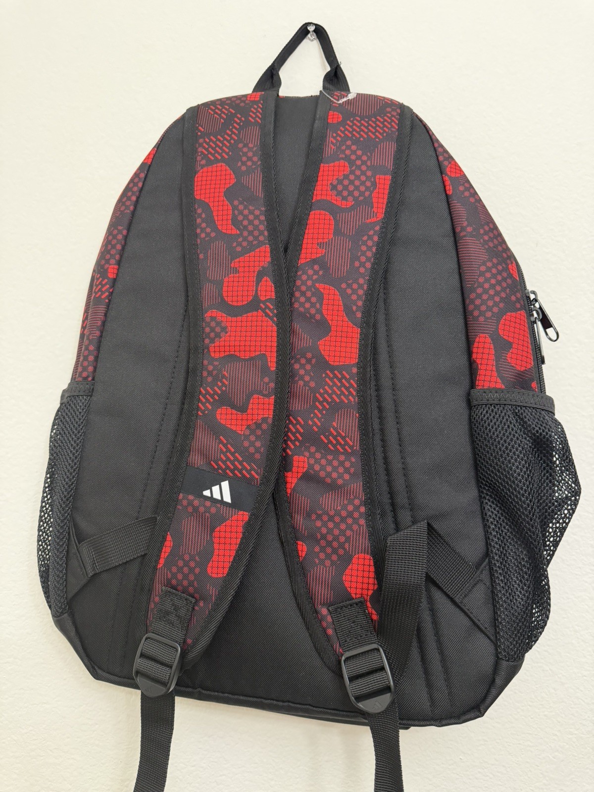 Adidas Fundare Backpack LAPTOP RED CAMO BLACK One Size