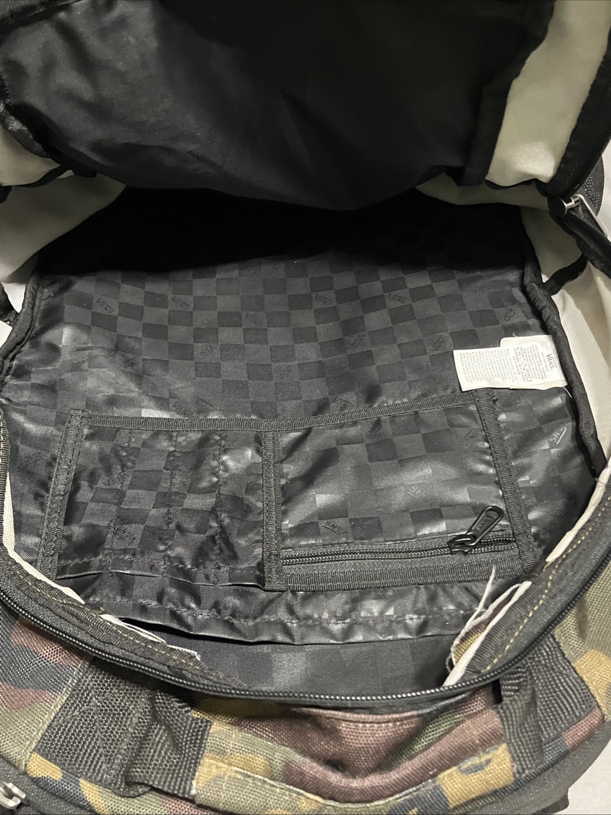 Vans Off The Wall Camo Backpack Camouflage