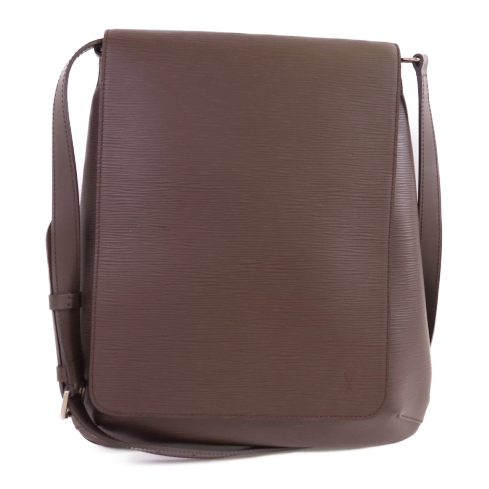 LOUIS VUITTON LV Musette Salsa GM Shoulder Bag Epi Leather Brown