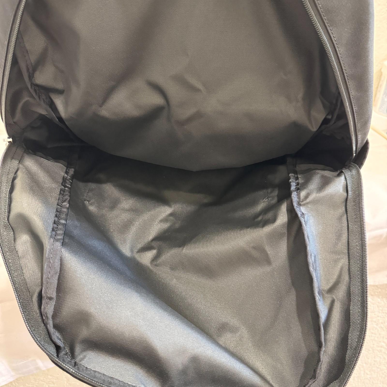TUMI Foldable Packable Backpack Black Camo Nylon Travel Daypack NWT 111097-8300