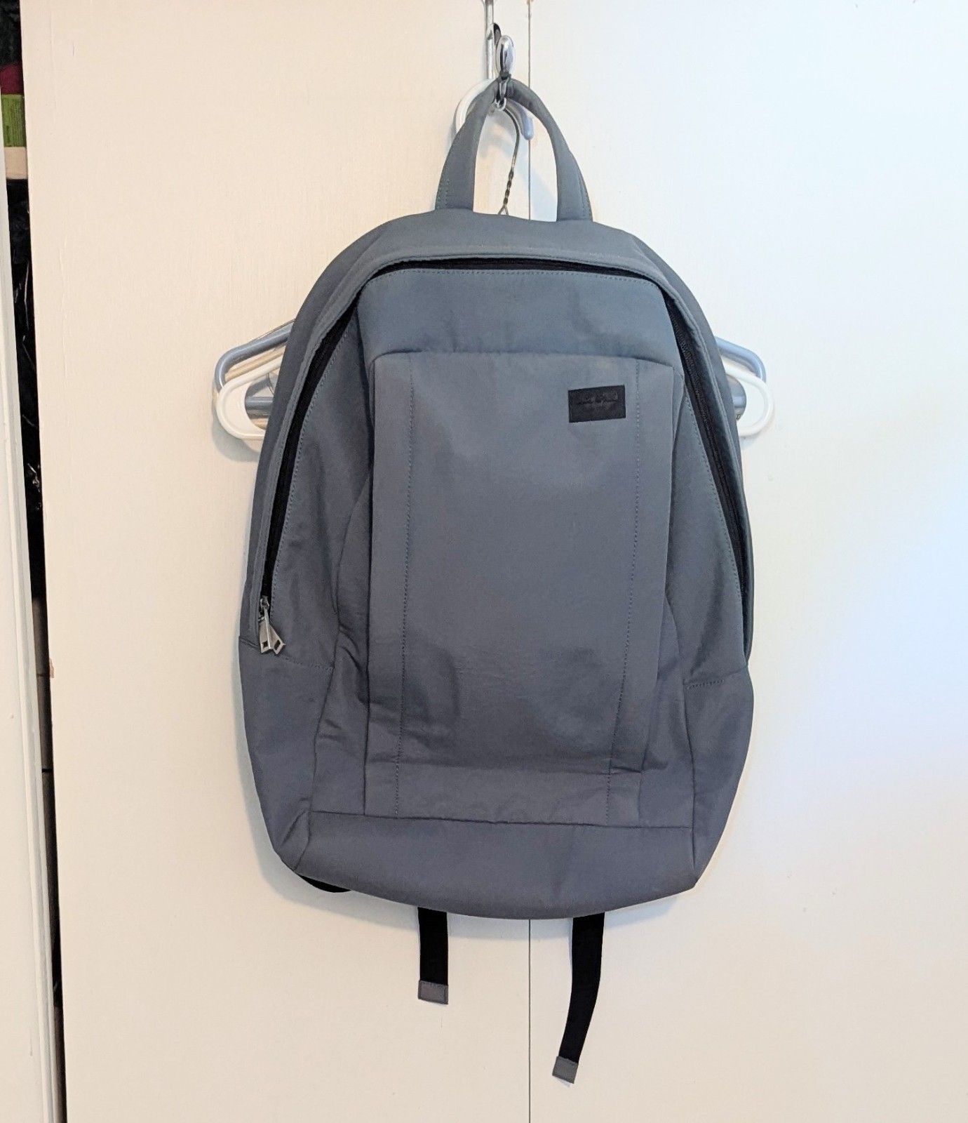 Jack Spade Backpack Nylon Blue Mens Commuter Handle Logo Travel Laptop Tech