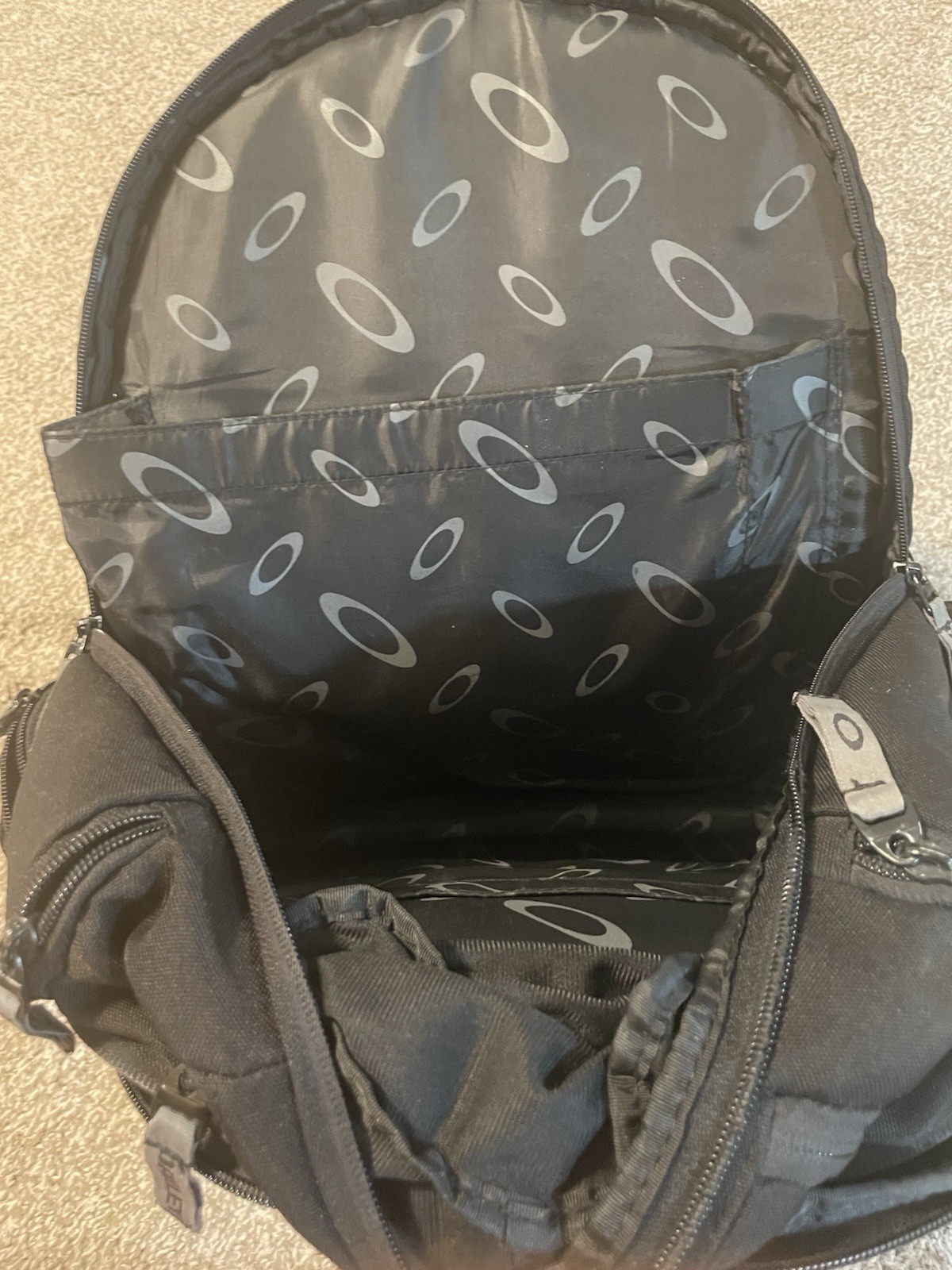 Oakley Vintage Y2K Black Software Icon Backpack