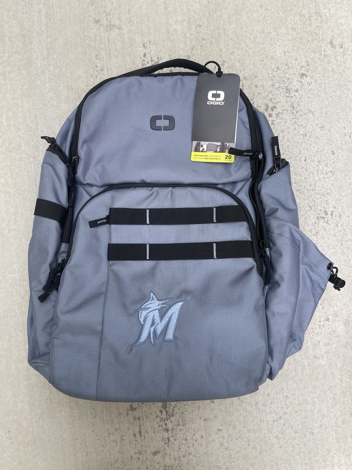 OGIO Miami Marlins Pace Pro Backpack – NWT – Blue Mirage
