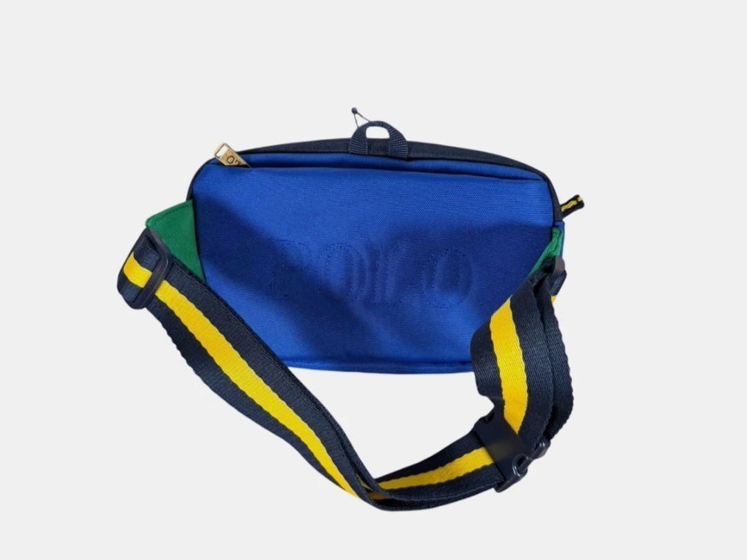 Polo Ralph Lauren Colorblock Sling, Belt Waist Fanny Pack, Women, Men Travel Bag