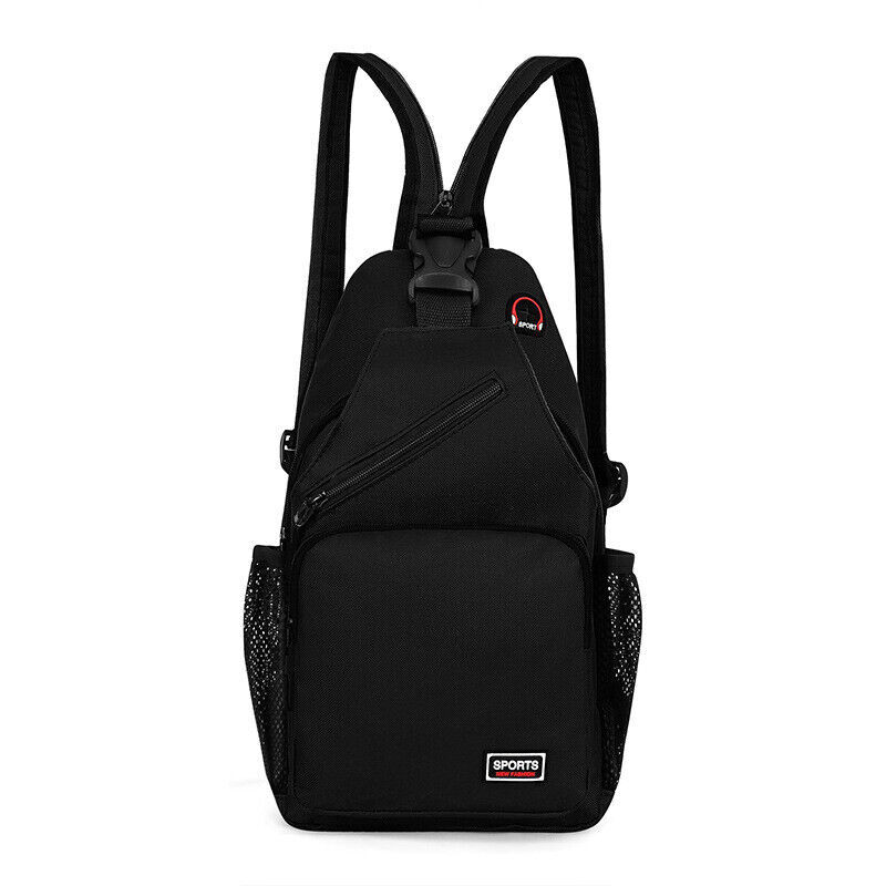 Men Women Sling Bag Chest Fanny Packs Cross Body Casual Sport Shoulder Backpack