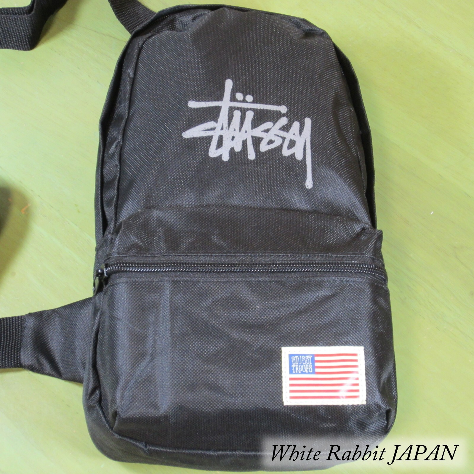 STUSSY Sling Backpack Single Strap Backpack Black smart September 2011