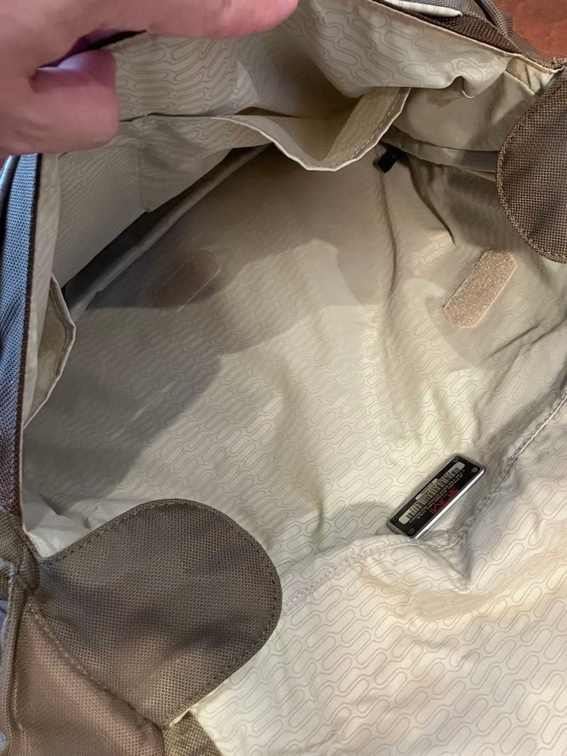 TUMI Messenger Bag Shoulder Bag Khaki