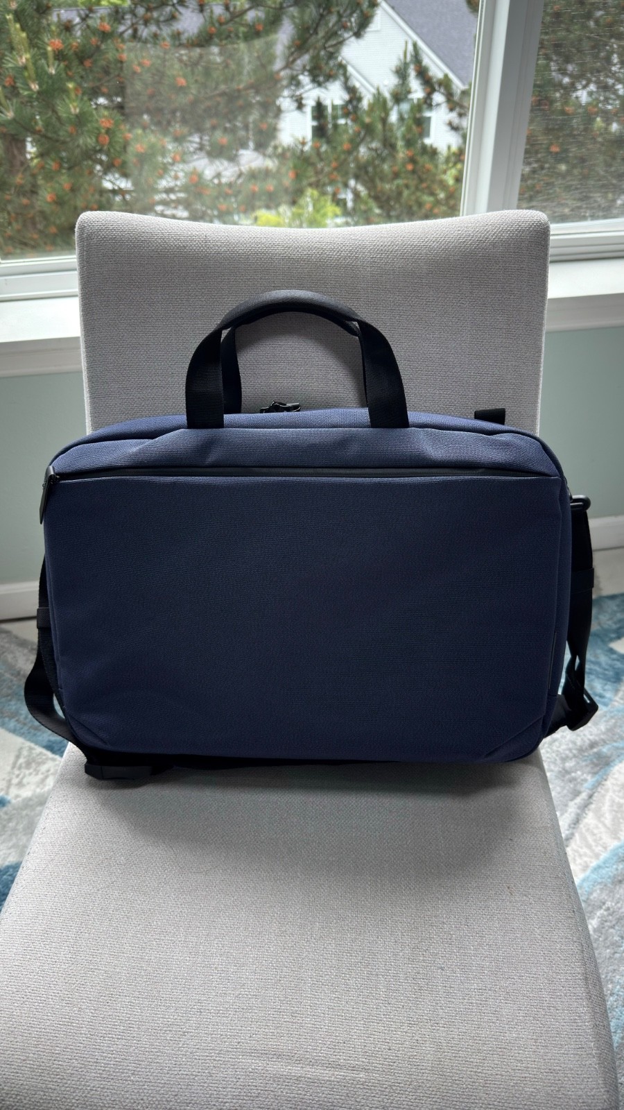 New Alpaka Elements Tech Brief Pro Laptop Bag Blue | Waterproof Axoflux