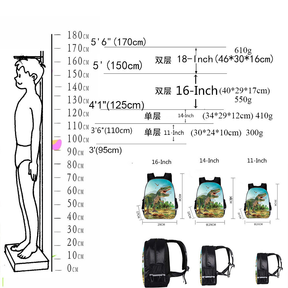 3D Print Tokyo Ghoul Anime School Backpack Travel Bag 11/13/16/18″