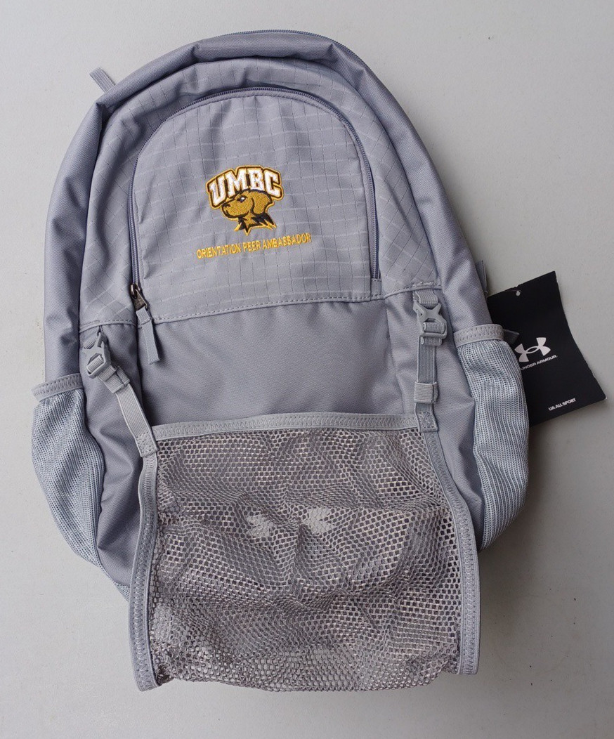 Under Armour Backpack All Sport Steel Gray Bookbag UMBC – NEW – NWT