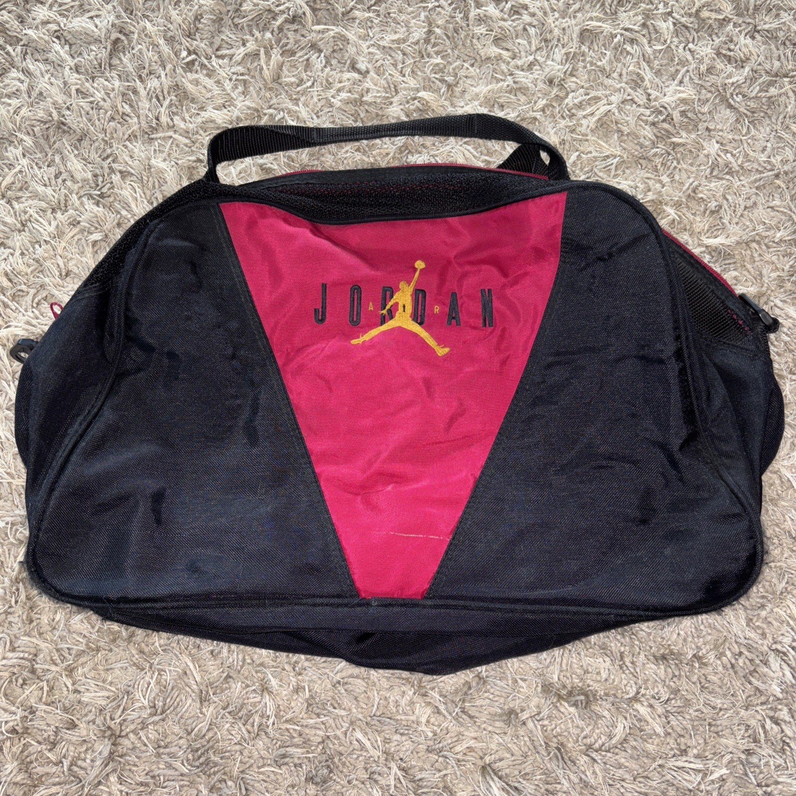 Vintage 90s Original Nike Jumpman Air Jordan Basketball Duffle Gym Bag