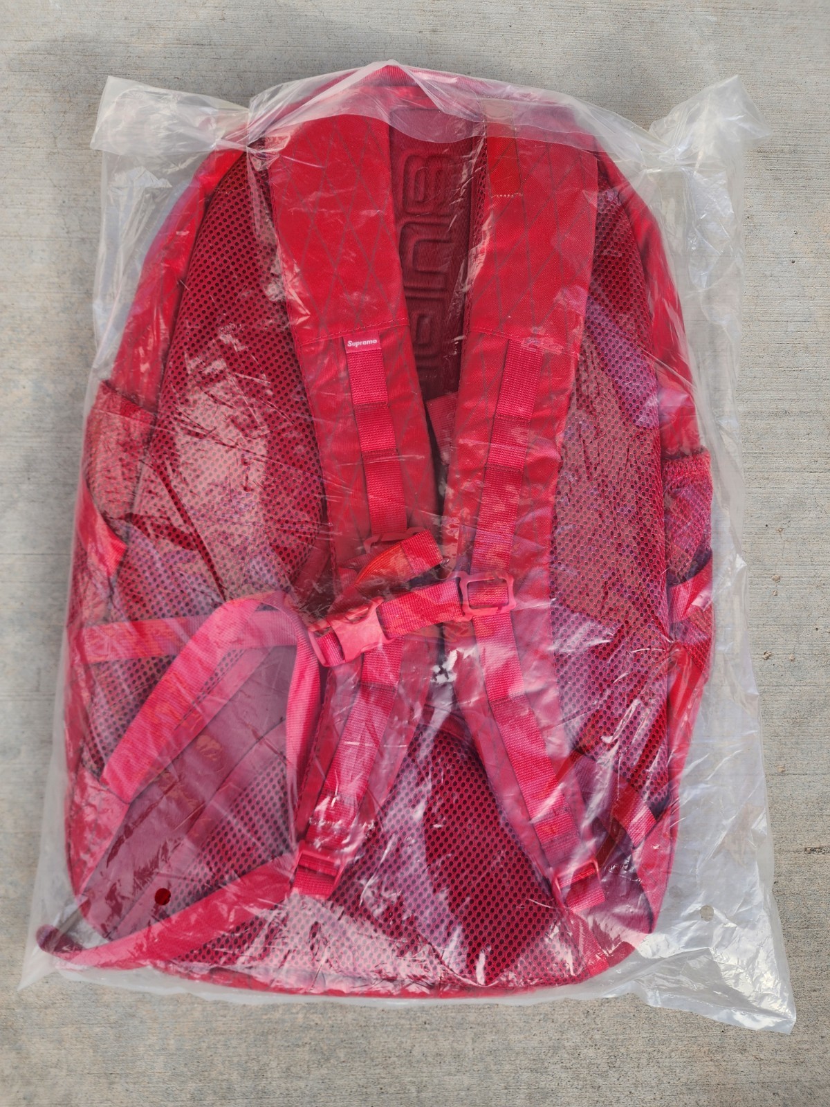 NEW Supreme FW23 3D Logo Backpack Red Box Logo✨️❤️