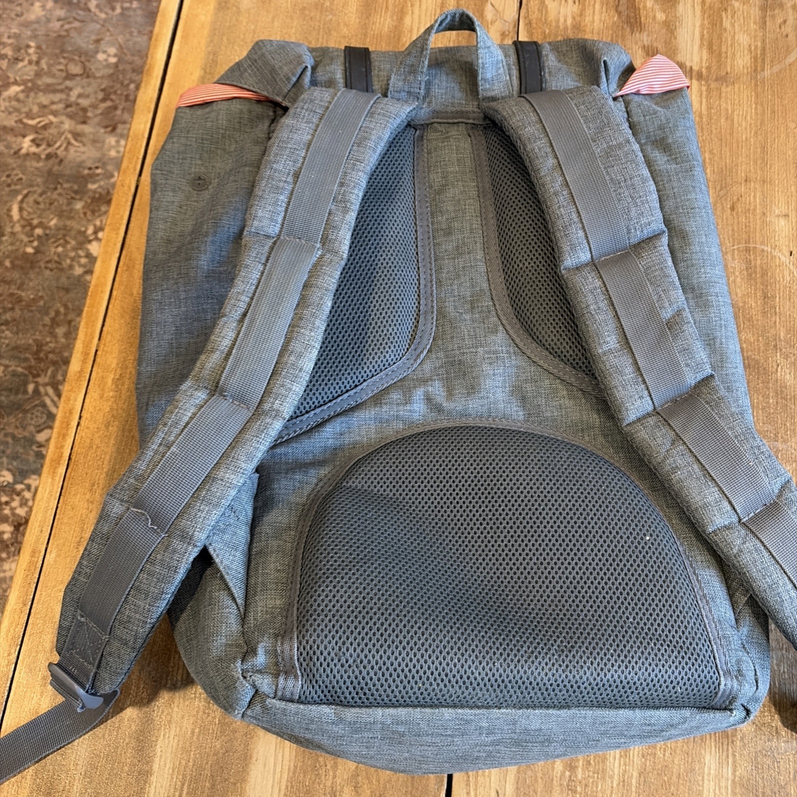 Herschel Supply Co Little America Backpack Gray Top Loading Back