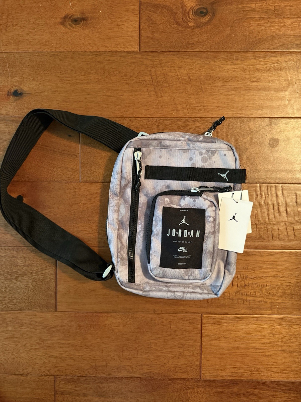Nike Air Jordan Hesi Crossbody Bag (3L) Sling Bag (Cement/Grey)