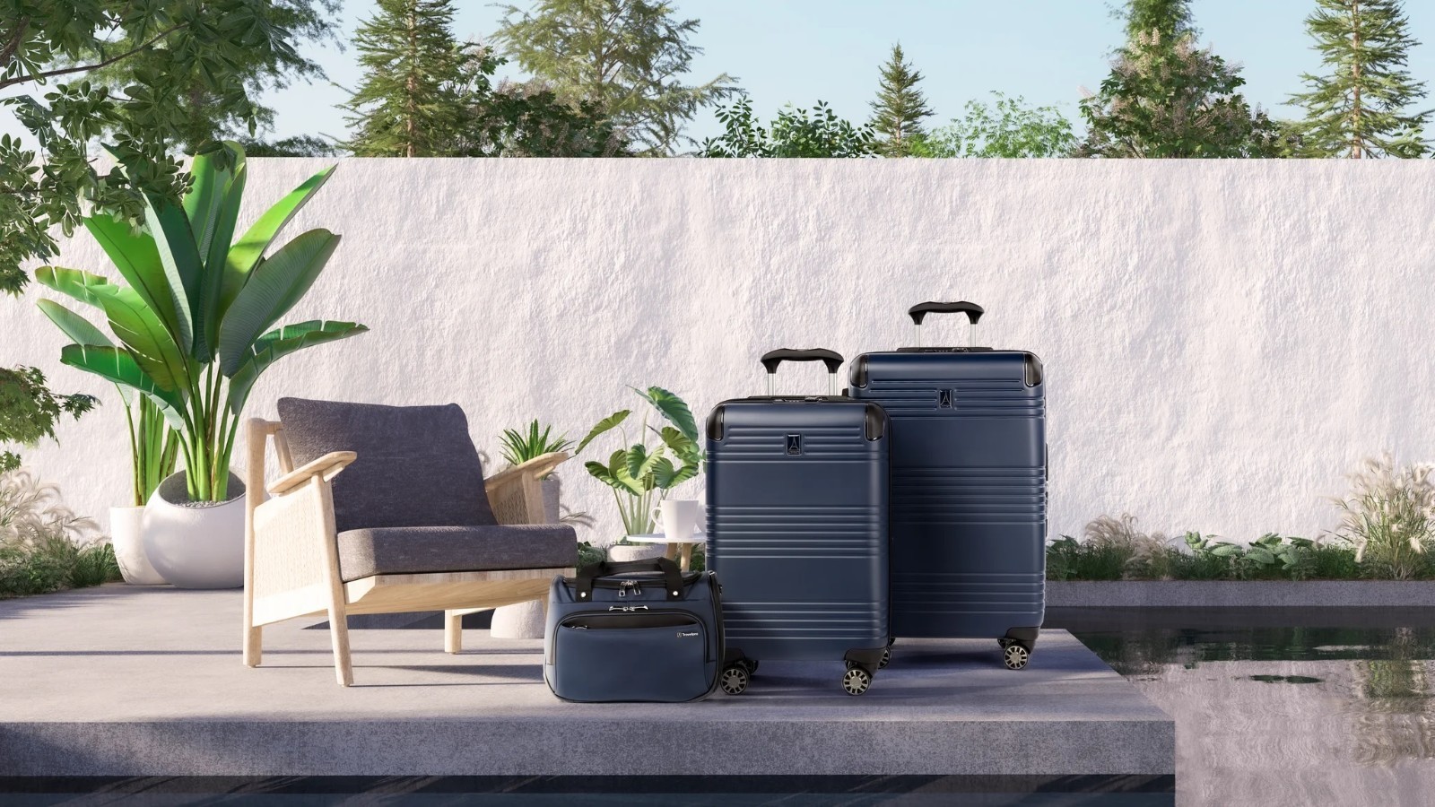 Travelpro Roundtrip Carry-on & Medium Check-in Hardside Set, Choose Your Color.