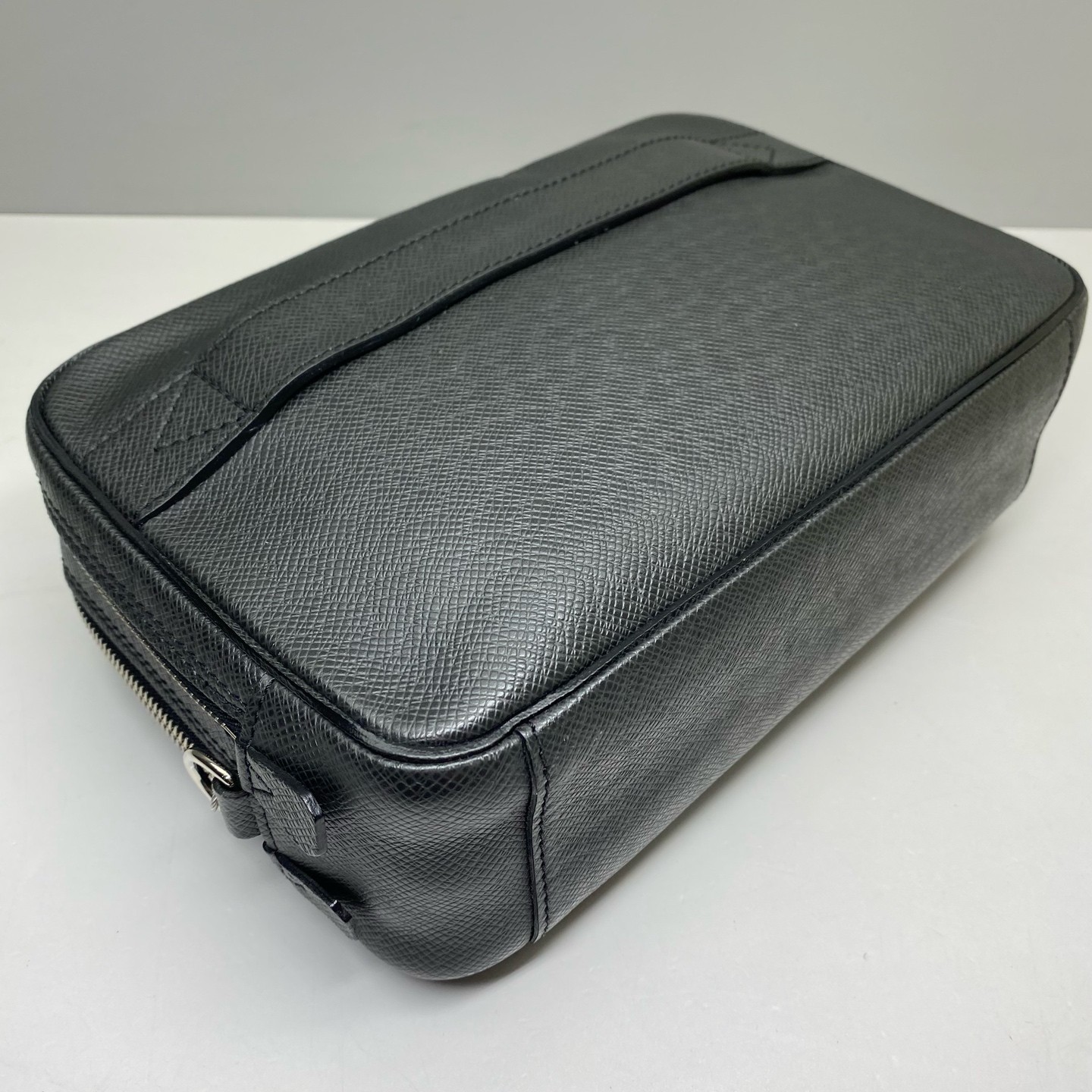 Louis Vuitton Pre-Owned Authentic Clutch Black 26×16.5x8cm Cowhide