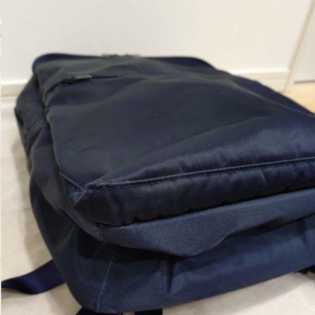 Porter TIME Daypack Navy W285mm H410mm D110mm Used Japan