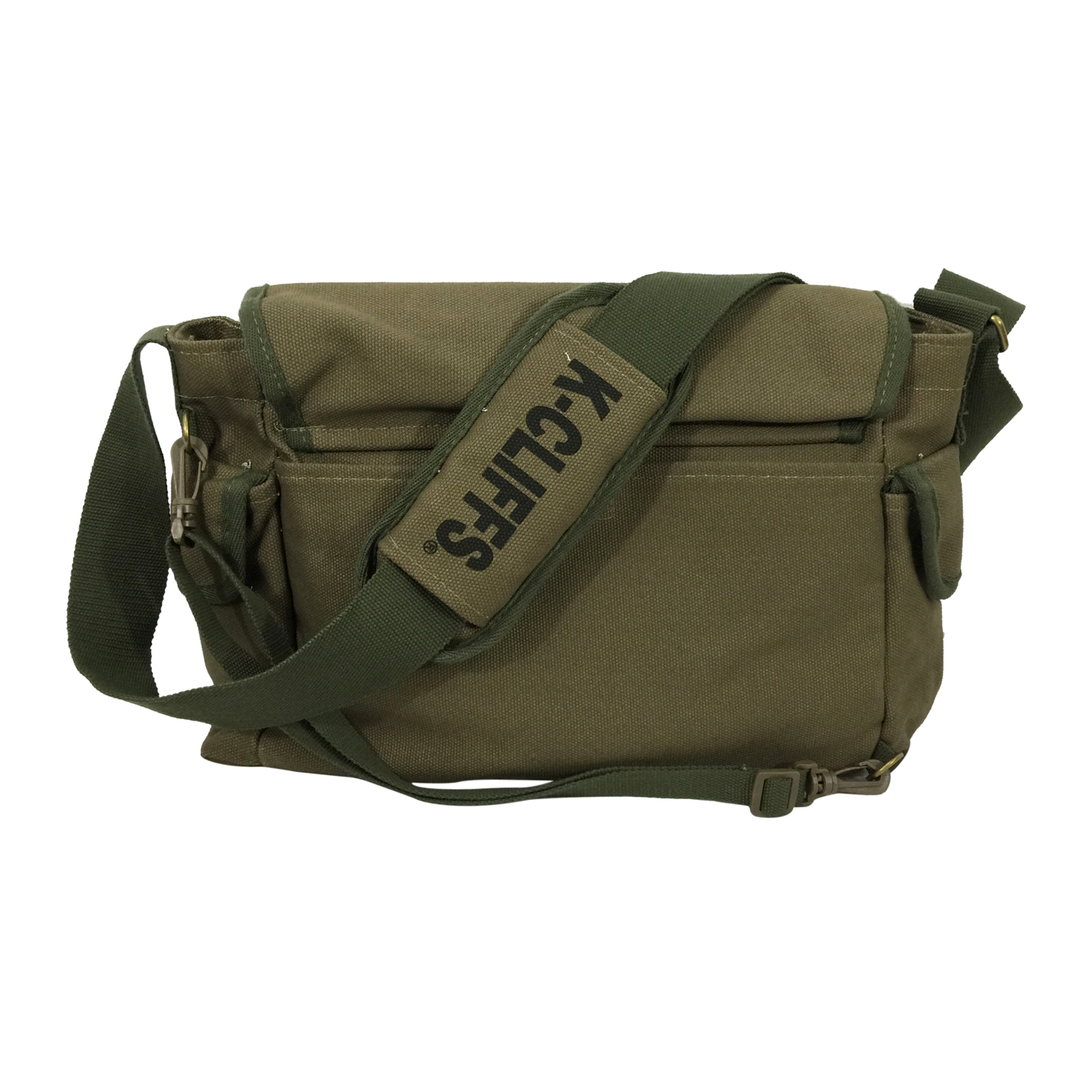 13.5″ Heavy Duty 100% Canvas Laptop Messenger Bag