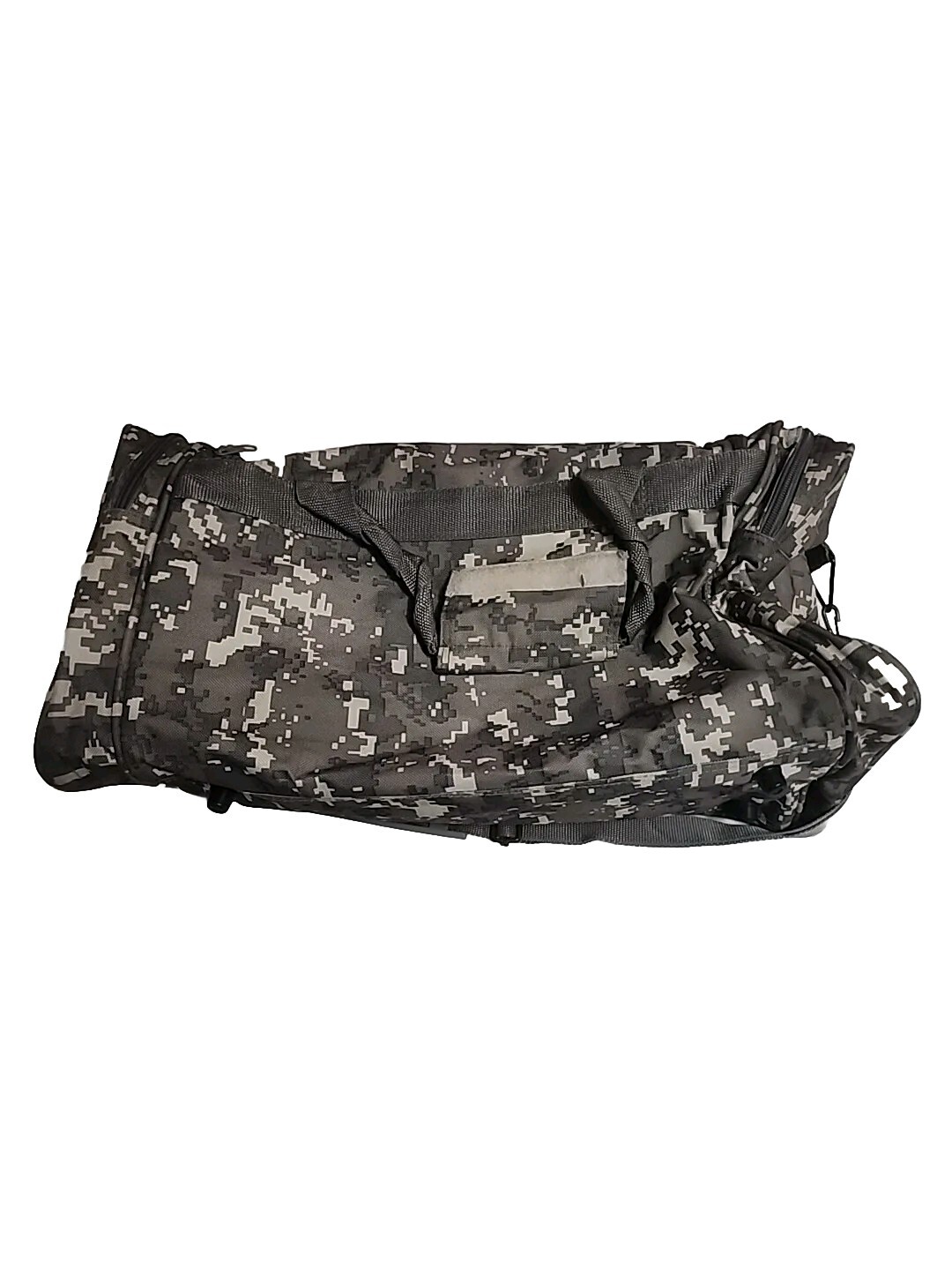 Pre-owned NRA Digital Camo Duffle Overnight Bag 20″ x 11″ x 10″ See Description