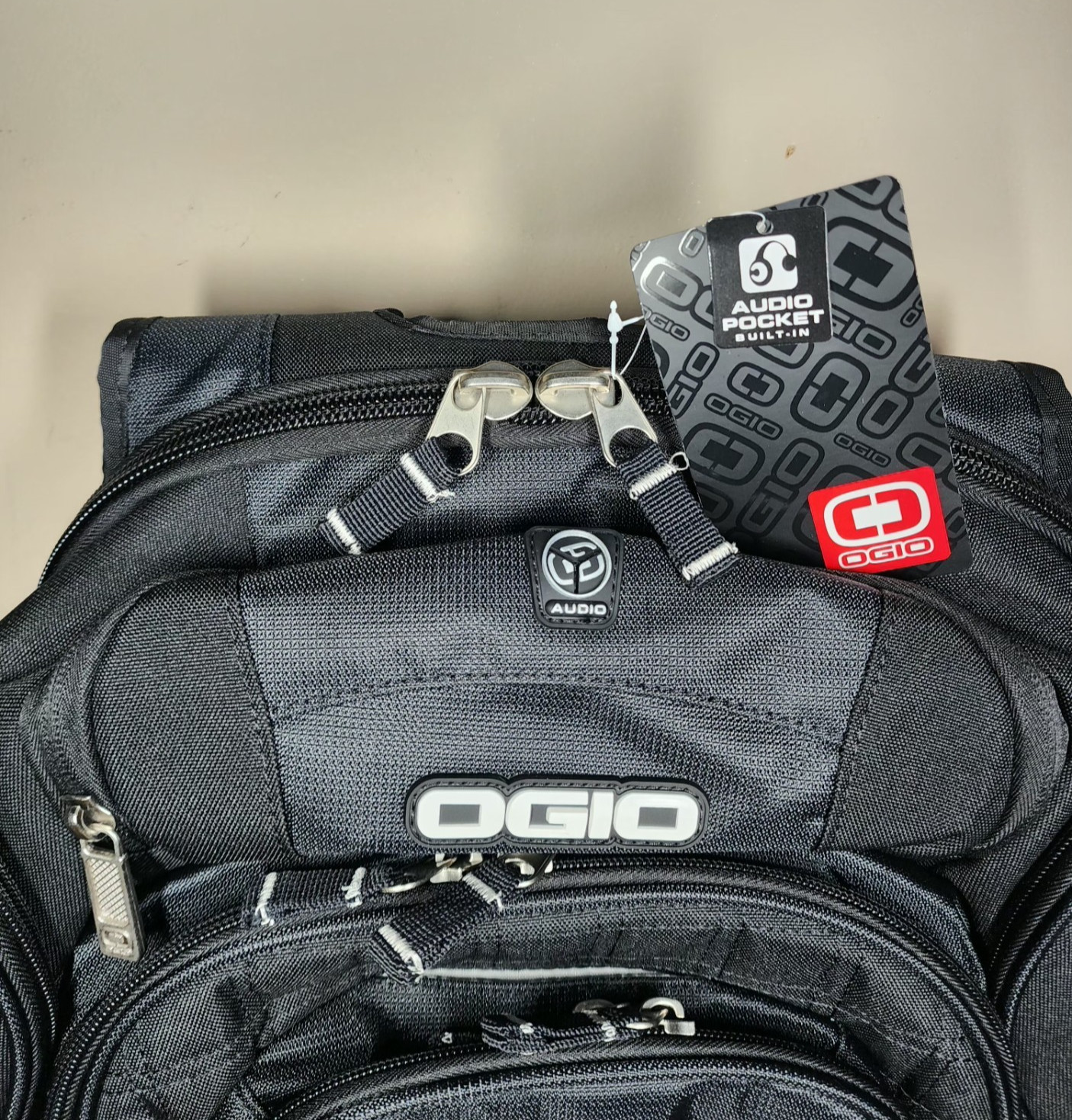OGIO Laptop Backpack Black Audio Pocket Built In – Mastermind – New with Tags