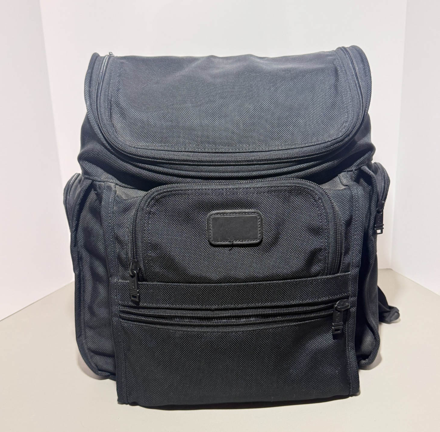 Tumi Alpha Laptop Backpack Black 2641D3 Ballistic Nylon