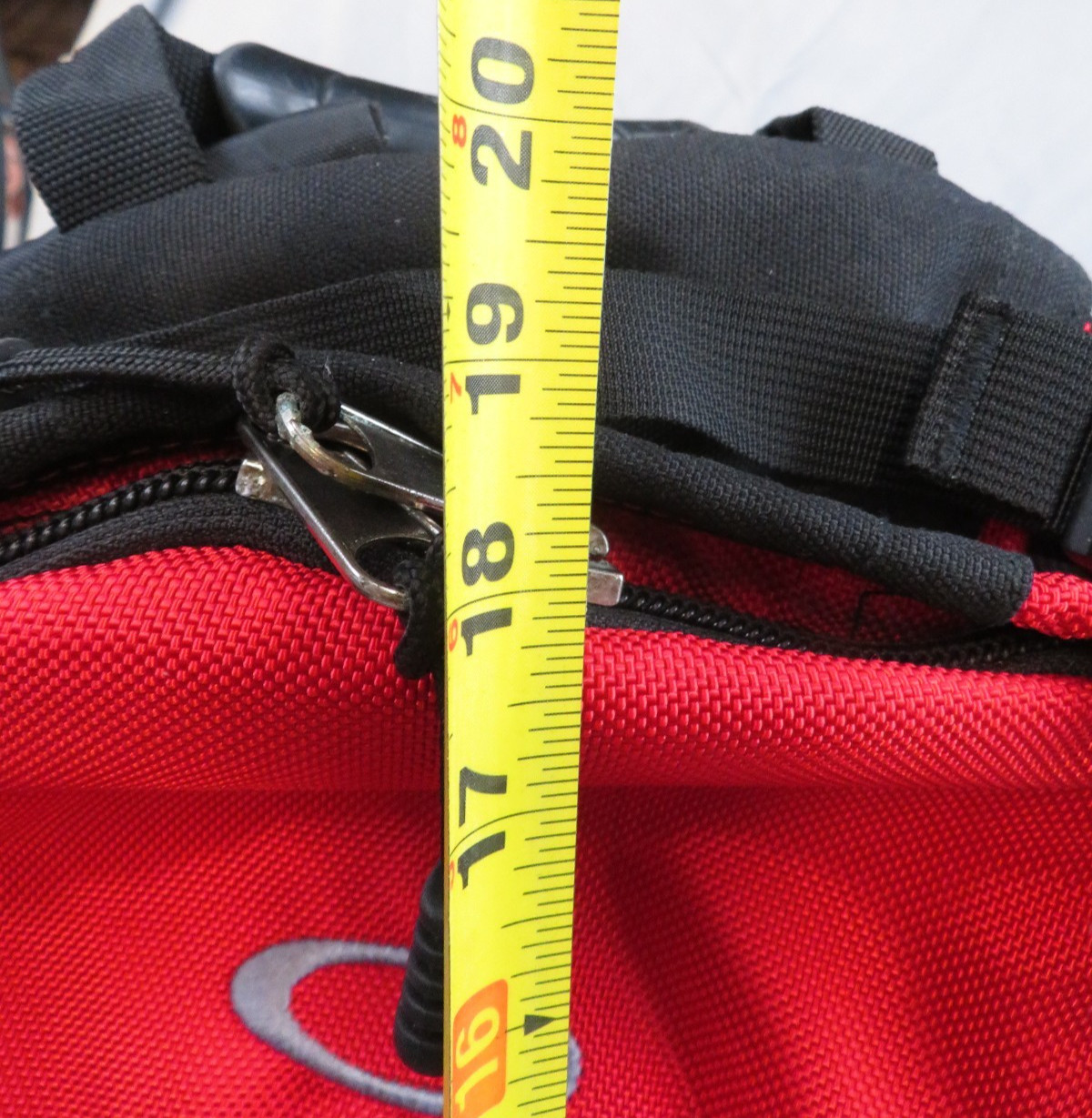 Vintage Oakley Software Pack 2 Backpack Red Black Y2K Techwear Icon Tactical Bag