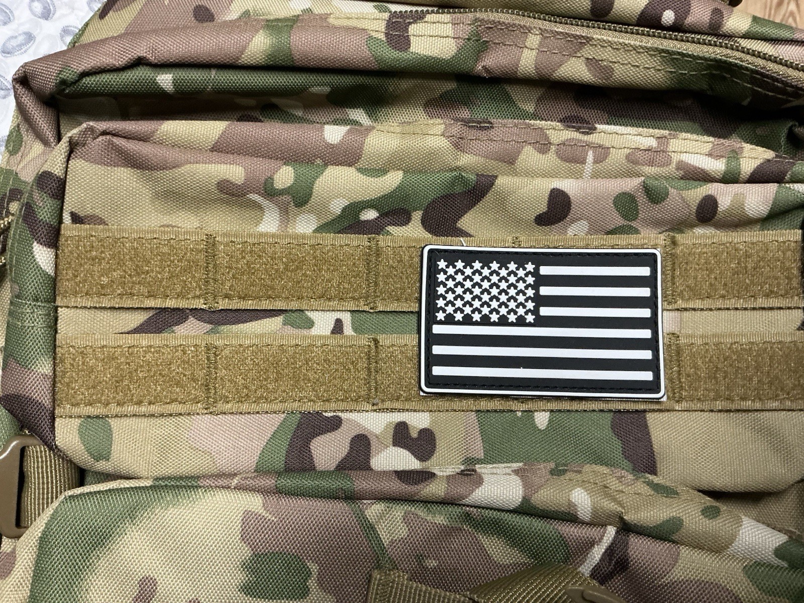 New Unbranded Large 14×19 Camo Backpack, Multiple Pockets