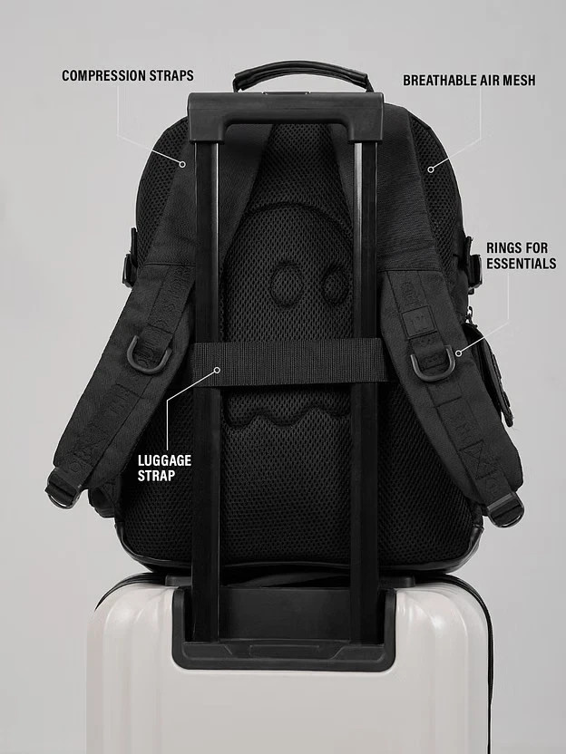 Batman Stealth Black Backpack Utility Gear Bag Limited Edition Travel/Laptop Bag
