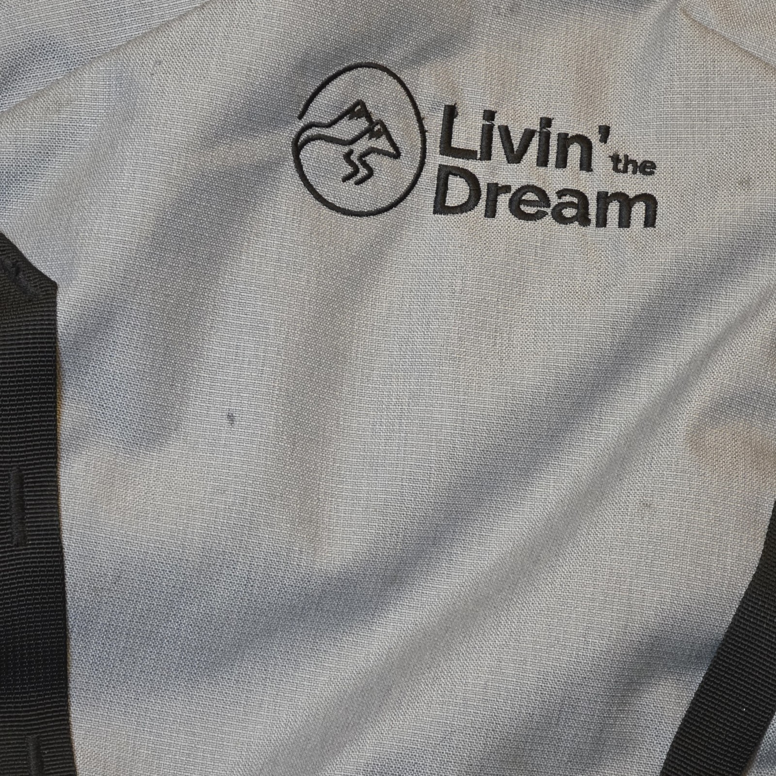 The North Face Stalwart Backpack Mid Gray Dark Heather/Tnf Black Livin The Dream