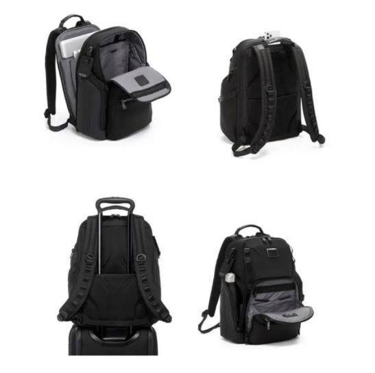 TUMI Alpha Bravo Search Backpack Nylon Black Men’s Business Sports Travel Bag