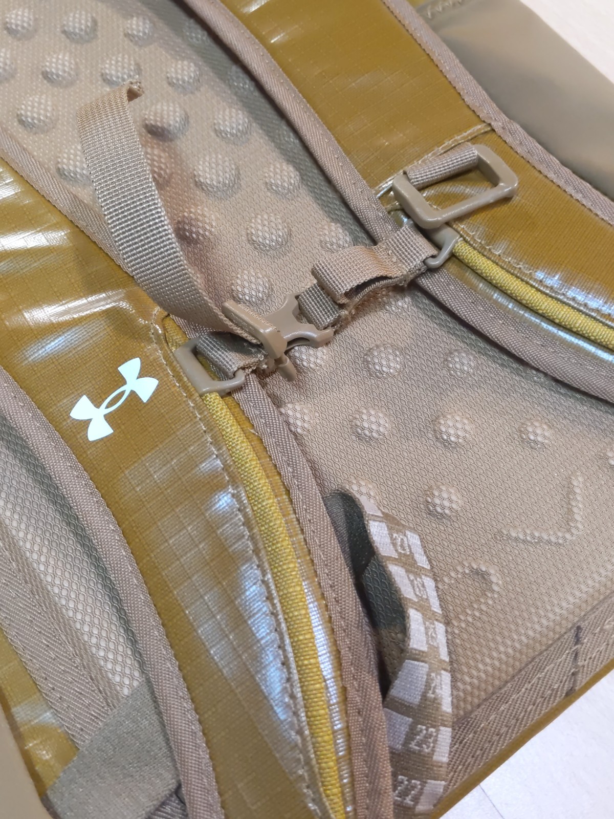 New Under Armour UA Summit Small Backpack Coyote Camel Brown Waterproof NWT