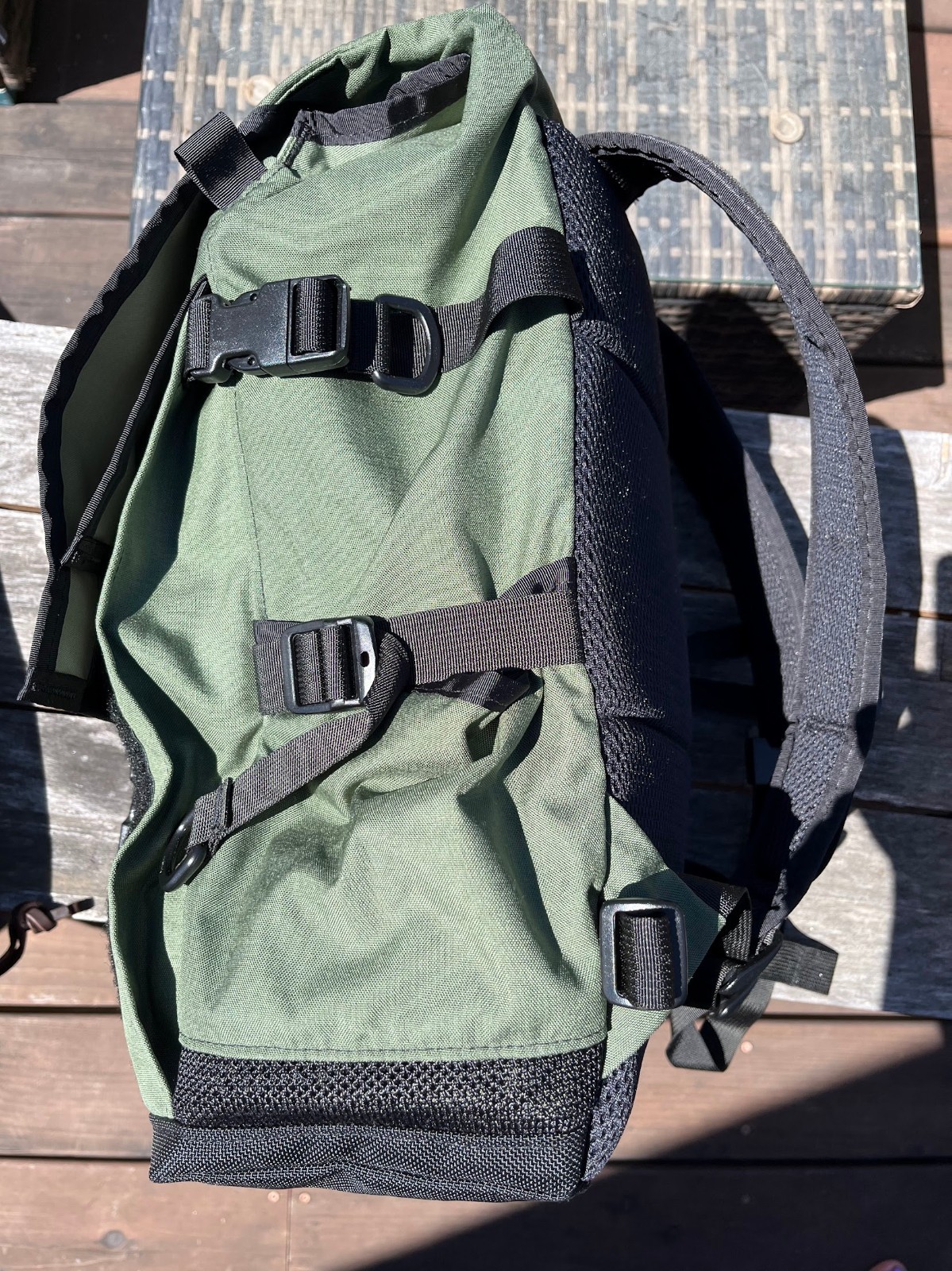 Inside Line Equipment Flaptop Mini Backpack – Forest Green Cordura – NWOT