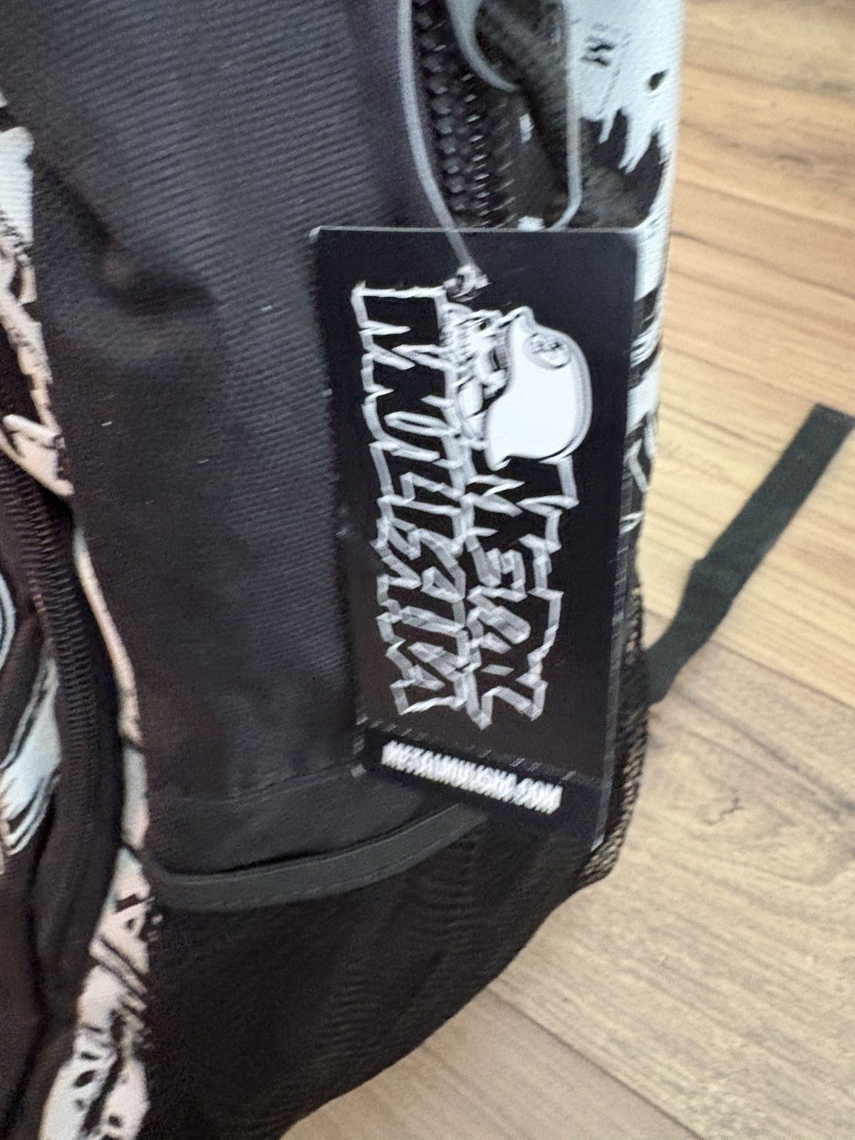 NOS Rare Y2K Metal Mulisha Black Backpack Skate Skull Laptop School BMX