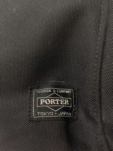 PORTER Briefcase Black Leather 6.5cm x 28cm x 40cm Used Authentic