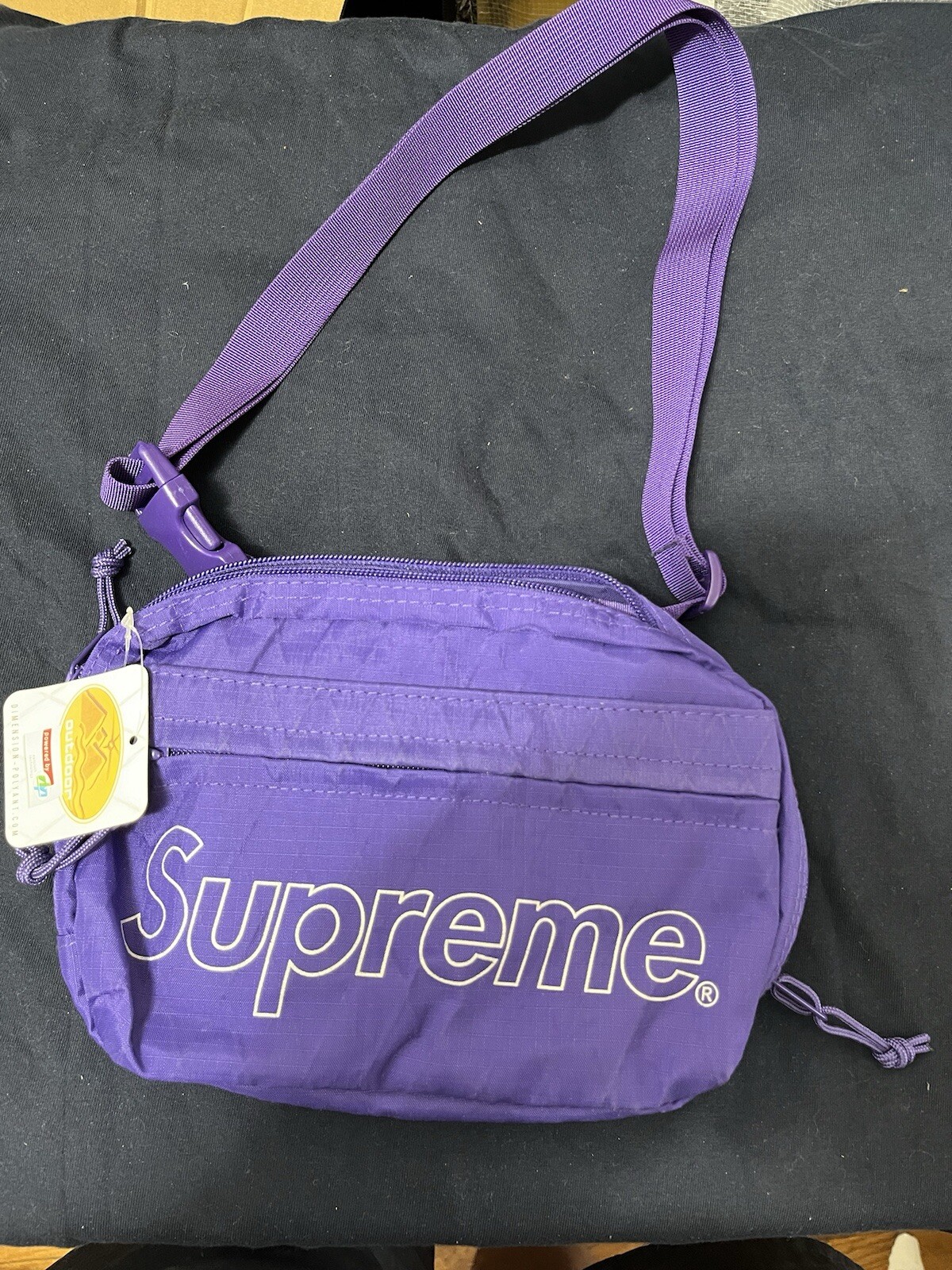 Supreme Shoulder Bag (FW18) “Purple” | Brand New