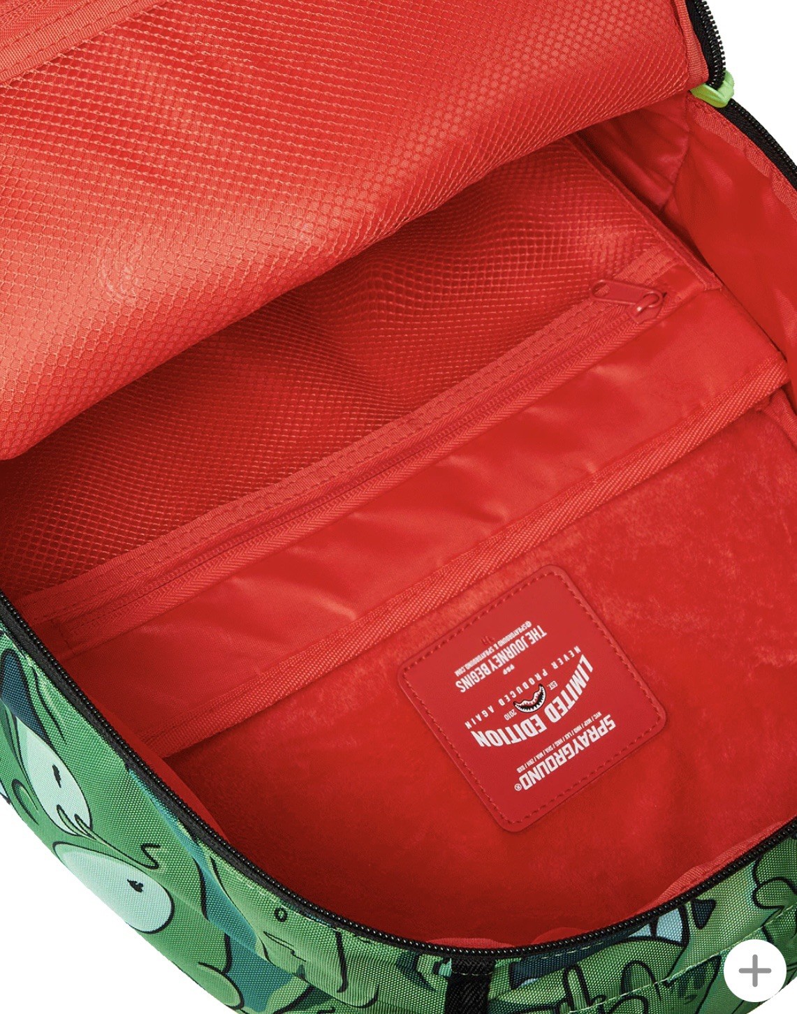 Sprayground x Rick and Morty Fusion Green Backpack