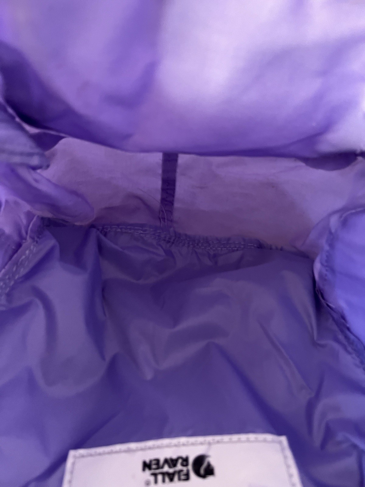 Fjallraven Unisex Kanken Mini Backpack Bag Pastel Lavender Used Preowned