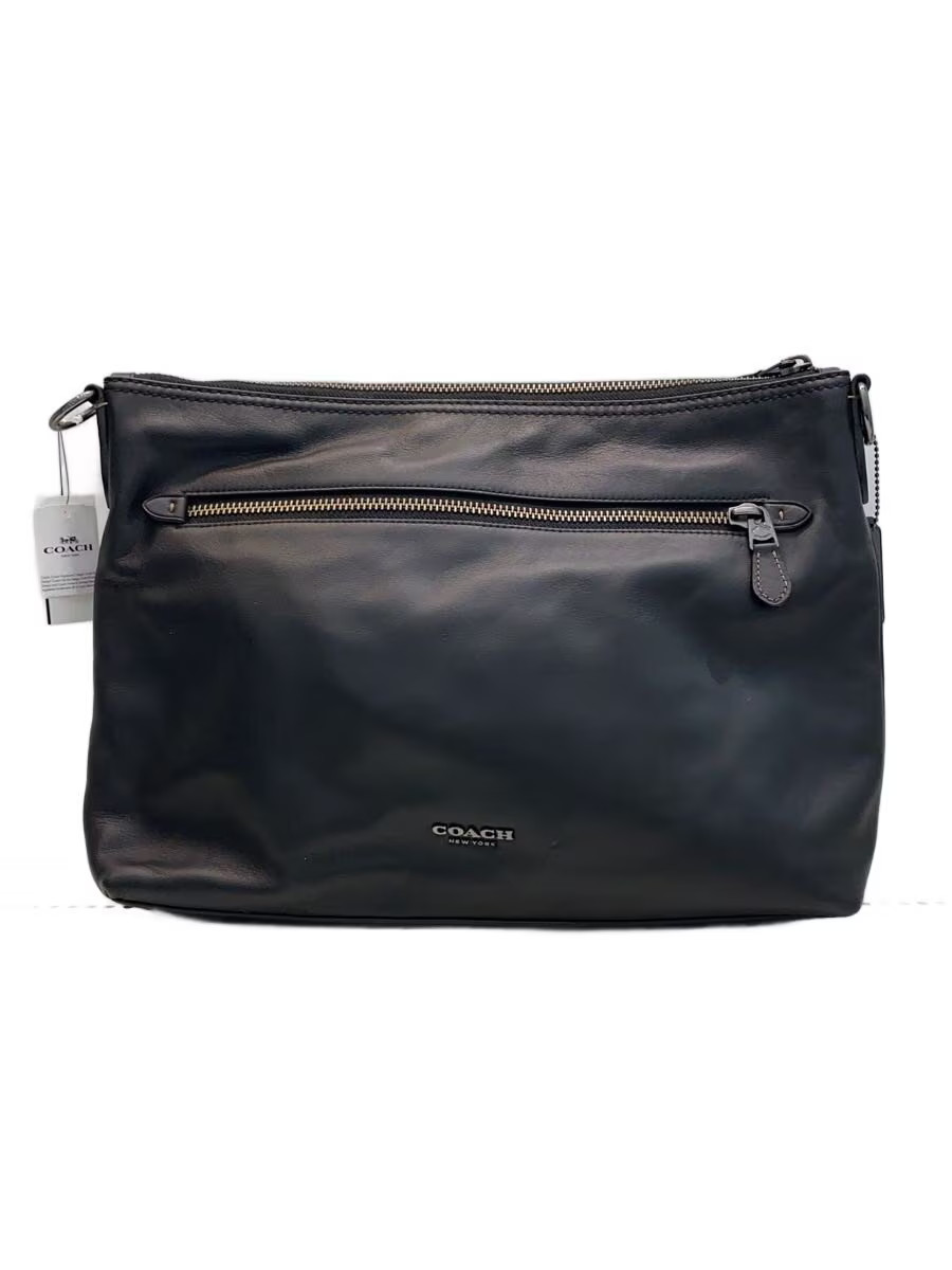 COACH Shoulder Bag, Rayon, Black