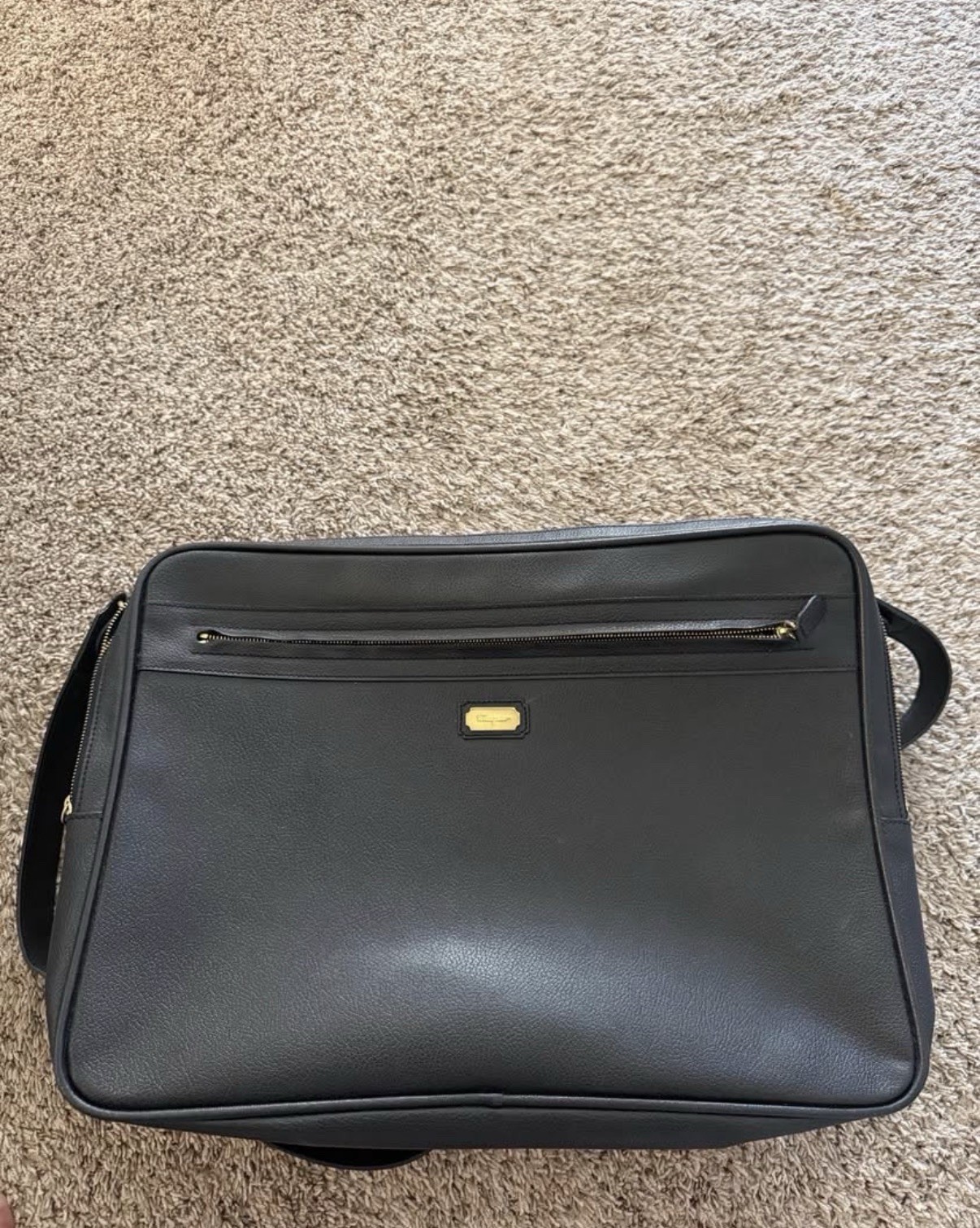 Salvatore Ferragamo Vintage Briefcase with Overnight compartment