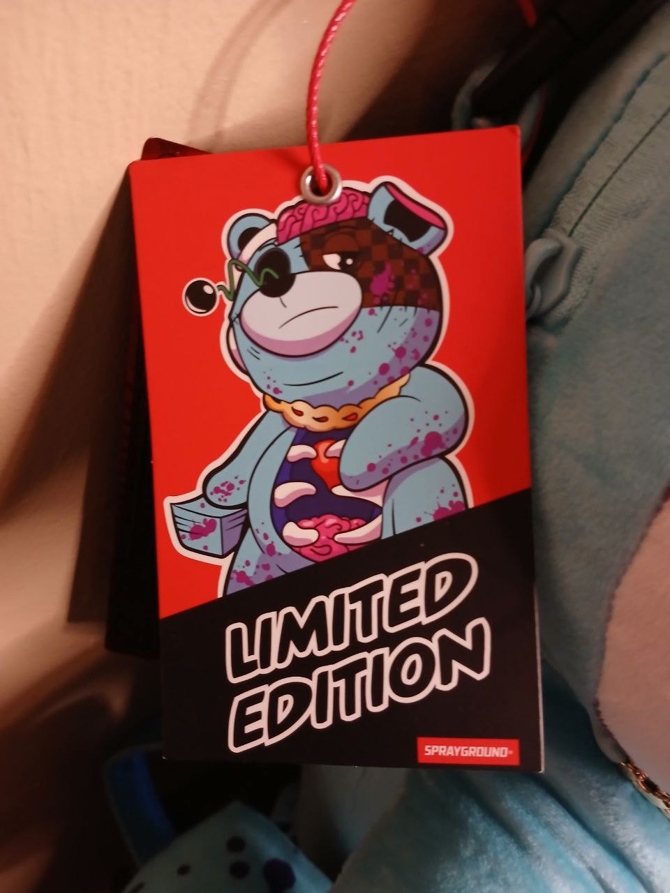 Sprayground Zombie Bear Plush Backpack “Night of the Living Bear”