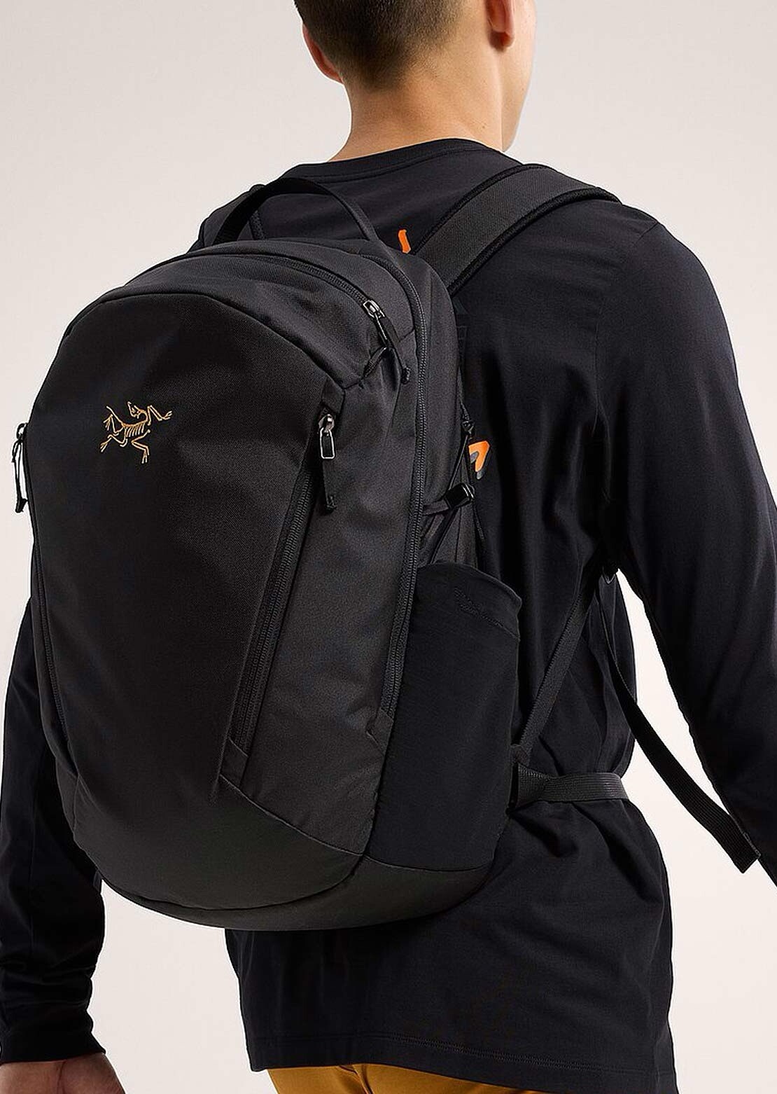Arc’teryx Backpack Mantis 26 Backpack Black Gold Logo 26 Litre Backpack Rare