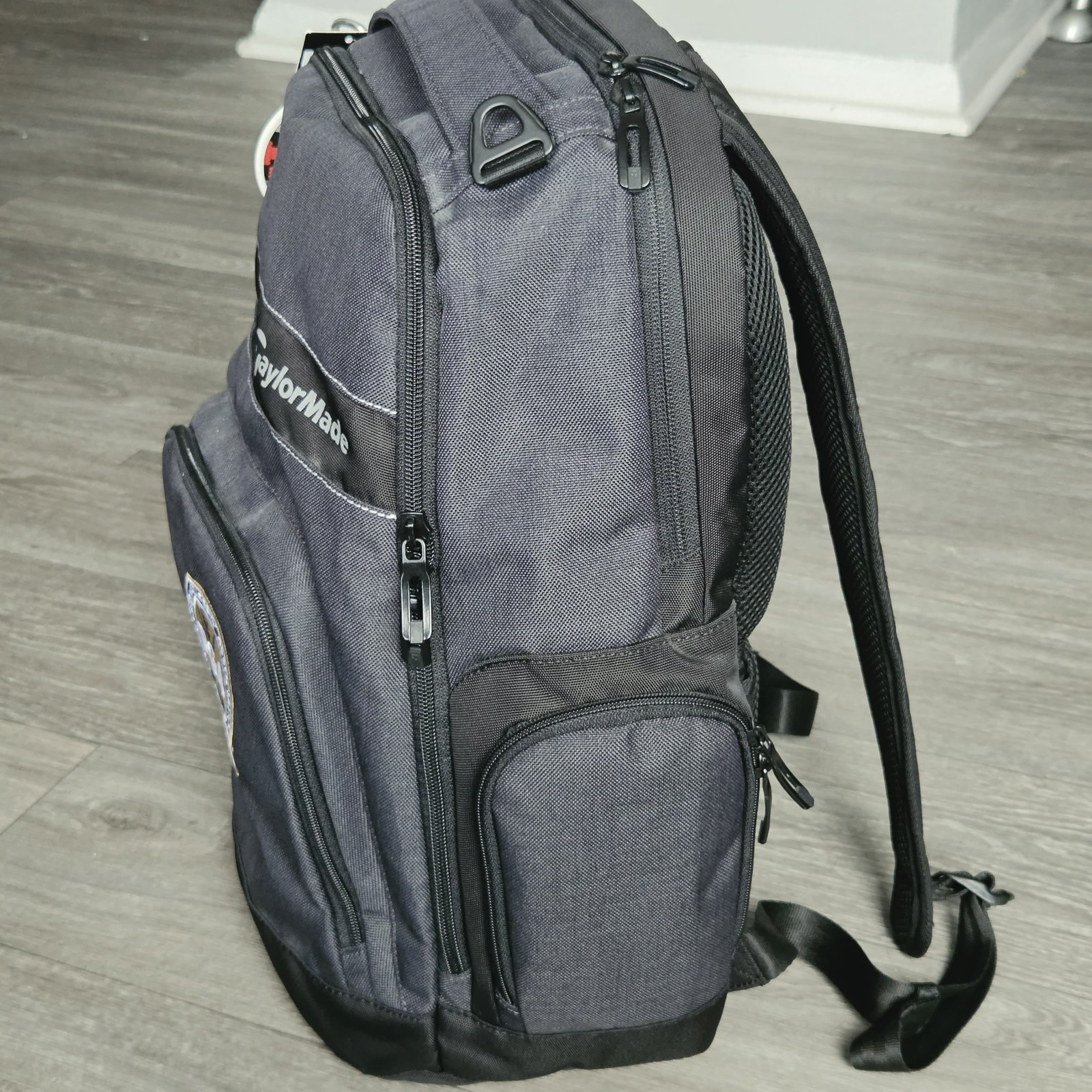 TaylorMade TM18 Staff Pro Performance Backpack / Laptop Slot Black Padded