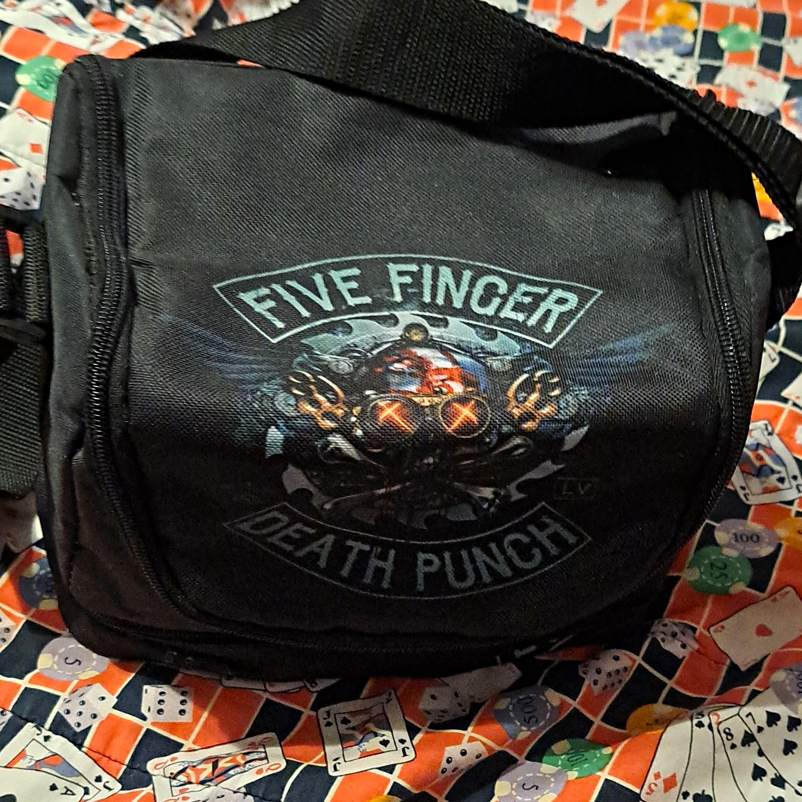 Five Finger Death Punch Black Messenger Bag/BLIND BOX