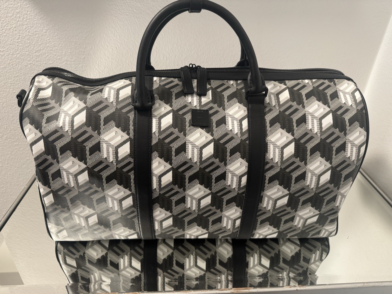 mcm duffle bag