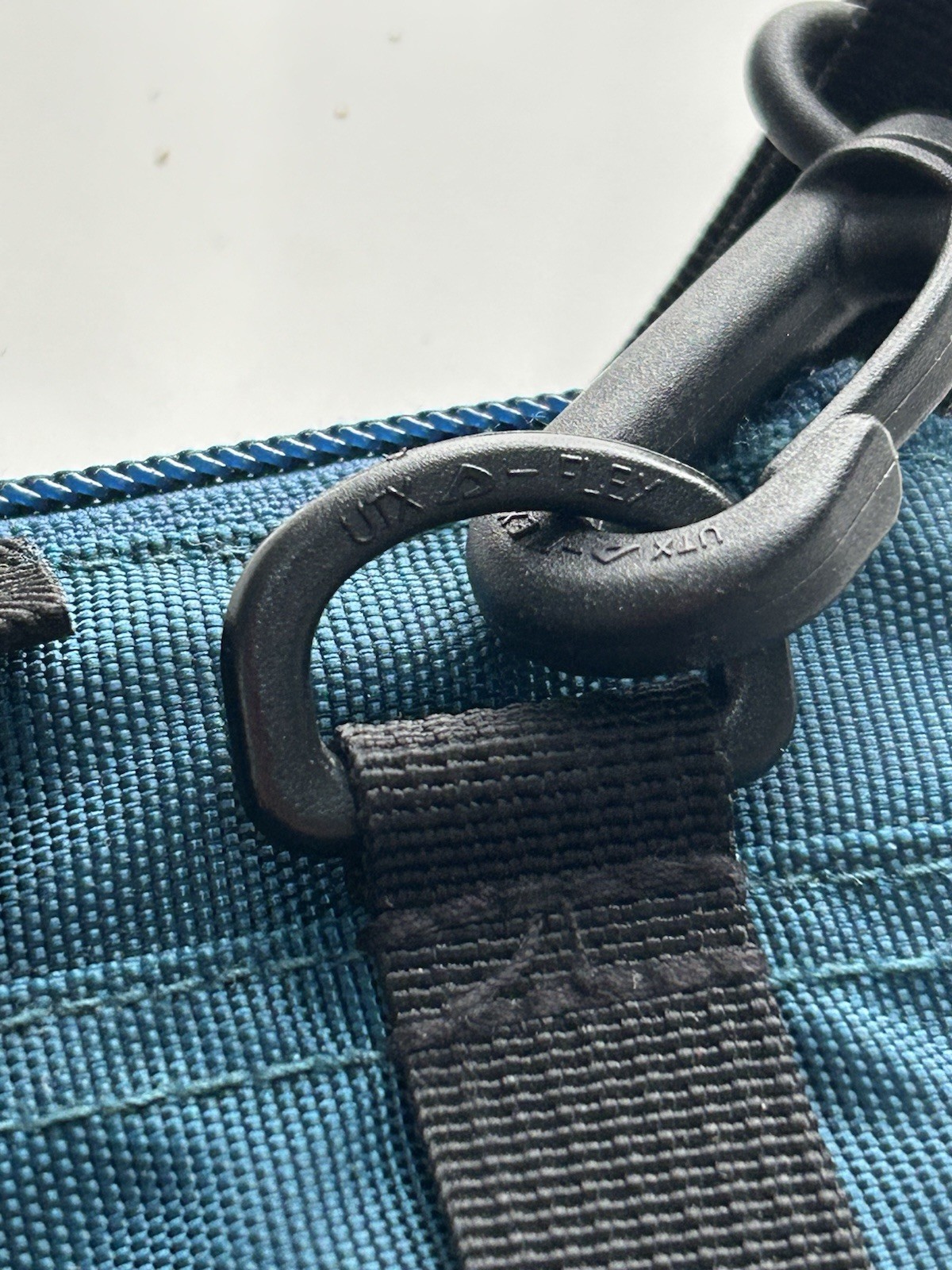 FW19 Supreme shoulder bag utility pouch Cordura nylon teal