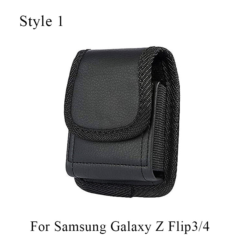 For Samsung Galaxy Z Flip 3/4 Soft PU Oxford Cloth Rugged Case Protective Cover⇓