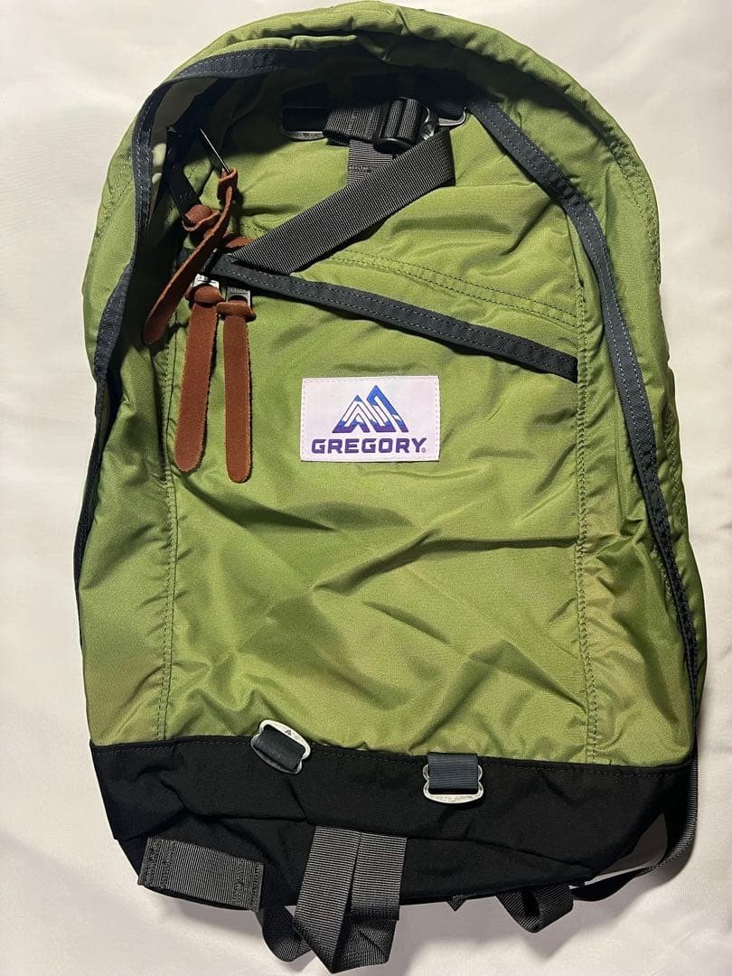 GREGORY×BEAMS BOY Collaboration Limited Daypack Backpack Excellent Vintage Green